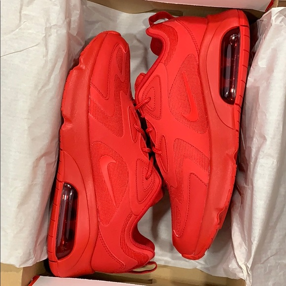 NIKE men’s AIR MAX 200 University Red - Picture 3 of 16